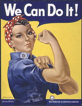 WWII poster - We Can Do It