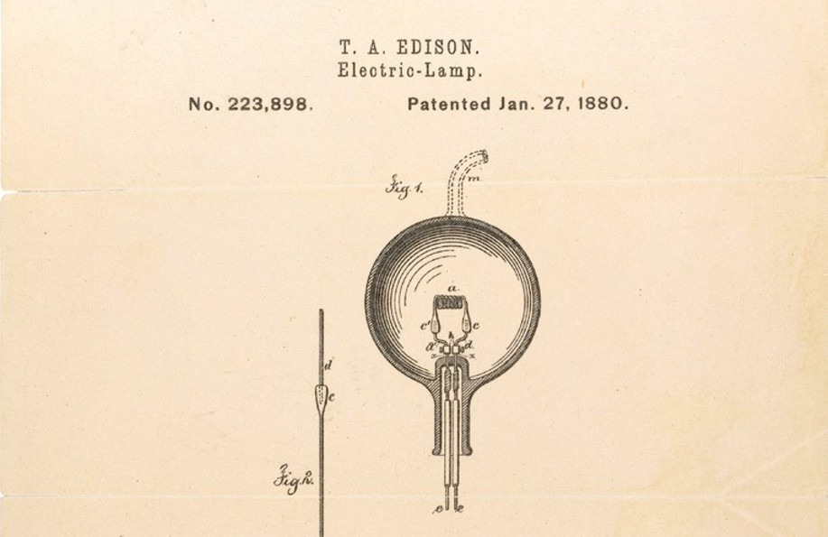 thomas edison phonograph diagram